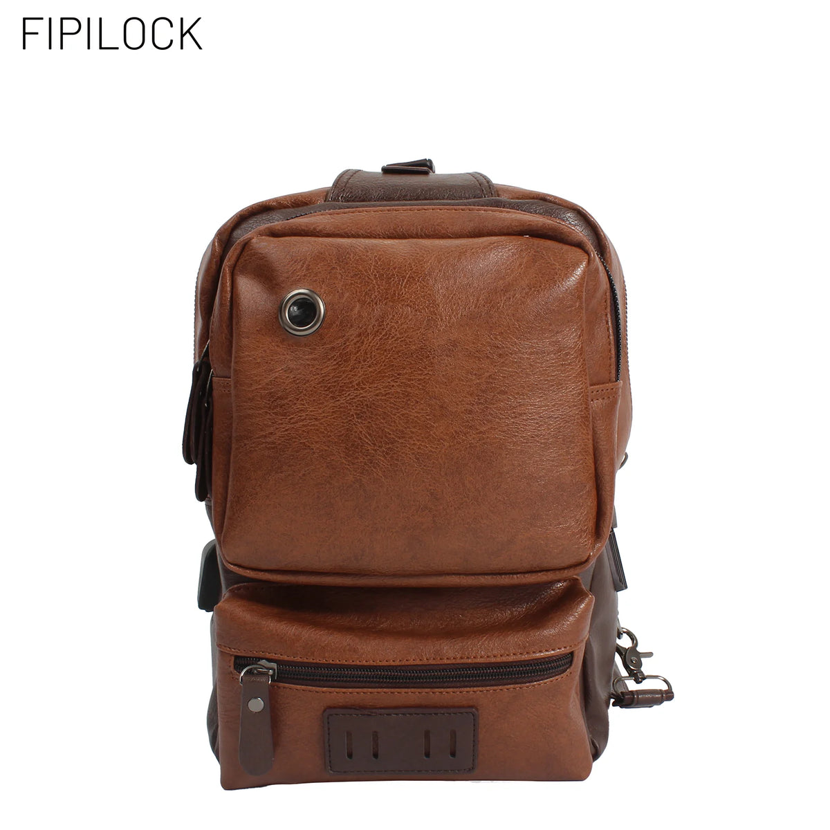 Fashion Casual Crossbody Bag Men'S Shoulder Bag Ith Smart Fingerprint Unlock Diagonal Backpack Messenger Phone Bag Boy