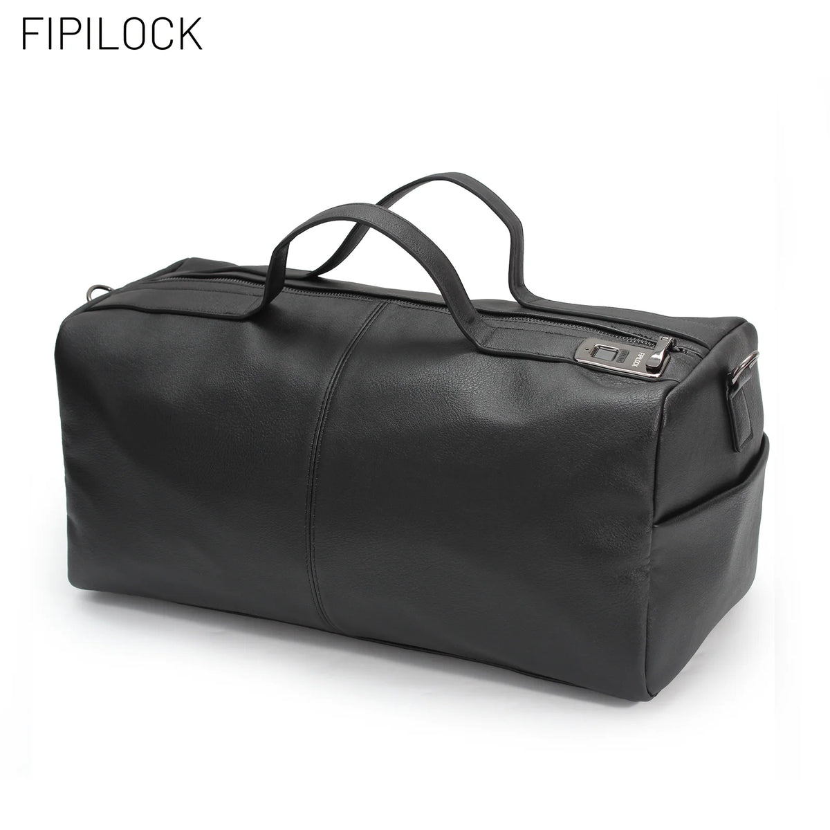 Handbag Genuine Leather Travel Bag Gym Bag Crossbody with Smart Fingerprint Unlock Men'S Luggage Bags Large Duffle Bag