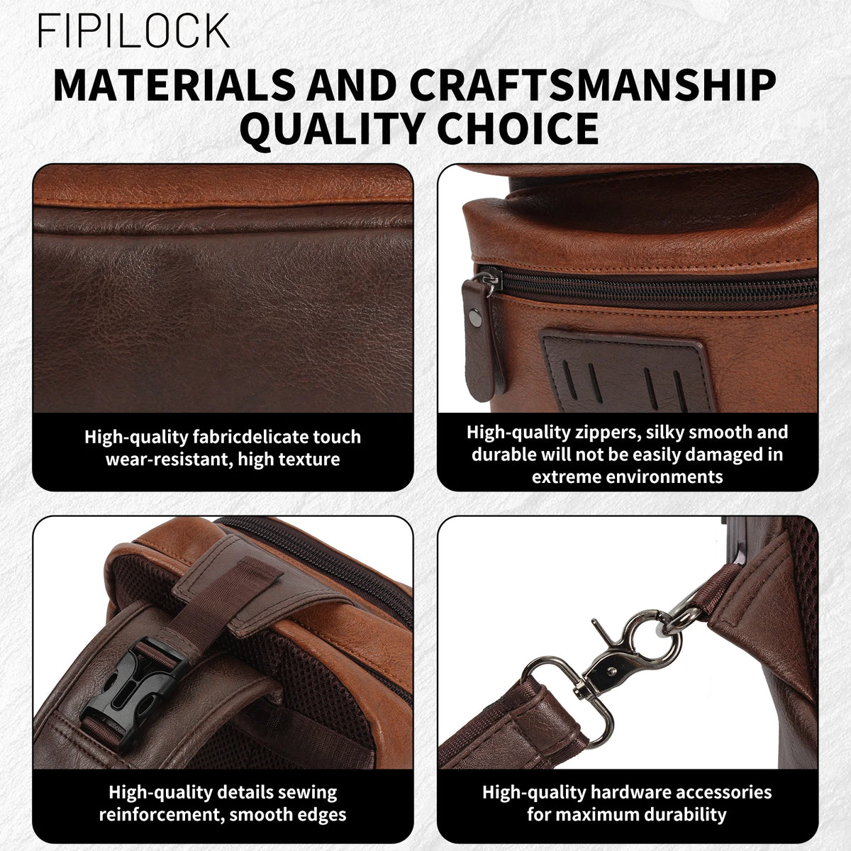 Fashion Casual Crossbody Bag Men'S Shoulder Bag Ith Smart Fingerprint Unlock Diagonal Backpack Messenger Phone Bag Boy