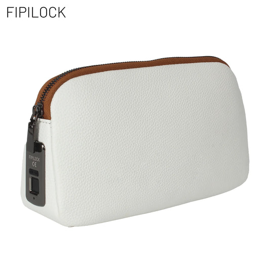 FIPILOCK Handbags Woman Clutch Crossbody Bag for Woman Men with Smart Fingerprint Unlock Luxury High End Party Clutch Handbag
