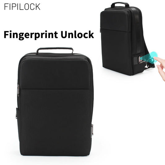 School Bag Backpacks Travel Bags Laptop for Men and Woman with Smart Fingerprint Unlock Biometric Smart Anti-Theft