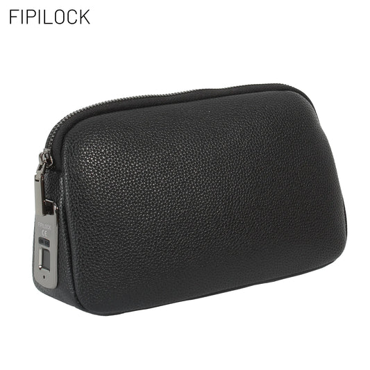 FIPILOCK Handbags Woman Clutch Crossbody Bag for Woman Men with Smart Fingerprint Unlock Luxury High End Party Clutch Handbag